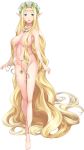  big_breasts blonde_hair goddess kuroinu_~kedakaki_seijo_wa_hakudaku_ni_somaru~ serafina_lenatus very_long_hair 