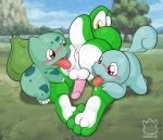 bulbasaur horny raukue squirtle yaoi yoshi younger_male