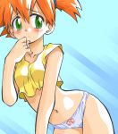  blush kasumi_(pokemon) misty orange_hair panties pokemon 