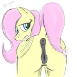  fluttershy friendship_is_magic my_little_pony white_background worried 