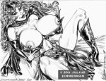 2011 avengers julius_zimmerman_(artist) marvel monochrome scarlet_witch tagme x-men 