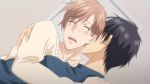  2boys anime asumi_koya canon_couple male/male male_only naruse_keiichi neck_kiss papa_datte_shitai yaoi 