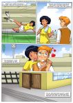 alex_(totally_spies) arnold_jackson comic deep_cover_evaluation glasses older older_female palcomix soccer_ball soccer_uniform teenage_boy totally_spies young_adult young_adult_female young_adult_male young_adult_woman
