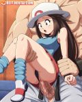  1boy 1girl anal anal_penetration anal_sex anus_juice black_panties brown_eyes brown_hair cameltoe clothed_sex female female_human hetero huge_cock huge_penis human human/human leaf_(pokemon) light_skin long_hair male male/female male_human maledom miniskirt muscular muscular_male open_mouth panties panties_aside penis_in_ass pokemon pokemon_character reit sex shiny_skin size_difference tears uncensored veiny_penis 