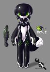  ambiguous_gender android canine cute extvia fox male solo vi 