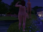  ass barefoot mod nude simspictures small_breasts the_sims 