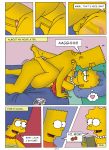 bart_simpson brother_and_sister comic creampie incest incest_lover jimmy_(artist) lisa_simpson marge_simpson pearls possible_impregnation the_simpsons yellow_skin 