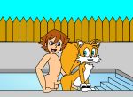  anal ass chris_thorndyke doggystyle erect_nipples erection from_behind miles_&quot;tails&quot;_prower multiple_tails nipples nude penis sonic_(series) sonic_team sonic_x tail yaoi 