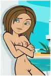 bonnie_rockwaller breasts female kim_possible nude pool pussy solo swimming_pool 
