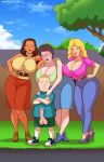  arabatoso_(artist) bobby_hill erection king_of_the_hill minh_souphanousinphone nancy_hicks_gribble peggy_hill 