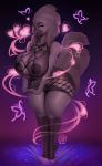  &lt;3 1girl 1girl 2020 anthro avian beak bird bird_feet breasts clothed clothing curvy_figure detailed digital_media_(artwork) digital_painting_(artwork) feathers full-length_portrait furry high_res ineffective_clothing looking_at_viewer neozoa nipples non-mammal_breasts nz_naughty portrait purple_background purple_body purple_eyes purple_feathers purple_theme simple_background skimpy tail_feathers tiptoes voluptuous watermark wide_hips 