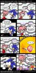  amy_rose black_eyes blue_hair boots bracelet closed_eyes comic cover_up embarrassing gloves hairband jewelry nude pink_hair sega short_hair sonic sonic_the_hedgehog sweat_drop text wardrobe_malfunction 
