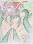  ahegao crayon creepy penetration rape reimu_hakurei ribbon sakuya_izayoi streled_(artist) tagme tentacle touhou 