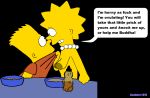  bart_simpson brother_and_sister coercion dark_areolae imminent_incest implied_incest impregnation incest large_areola lisa_simpson lisalover ovulation pregnant the_simpsons wanting_to_get_pregnant 