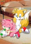  amy_rose bbmbbf miles_&quot;tails&quot;_prower mobius_unleashed palcomix sega sonic_(series) sonic_the_hedgehog_(series) 