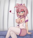  &lt;3 1girl 1girl 2020 absurd_res amy_rose anthro areola arm_support bed bedroom_eyes big_breasts blush breasts clothed clothing colored cosplay cosplay countershade_arms countershade_torso countershading crossed_legs curtains curvy_figure digital_media_(artwork) es74 eulipotyphlan exposed_breasts eyelashes fur furniture furry green_eyes hair half-closed_eyes halloween hat headgear headwear hedgehog high_res holidays legwear looking_at_viewer mammal medical_instrument narrowed_eyes nipples nurse nurse_hat nurse_uniform on_bed pink_body pink_fur scientific_instrument seductive sitting smile sonic_the_hedgehog_(series) stethoscope stockings stockings tan_body tan_fur thick_thighs topless unbuttoned undressed uniform video_games wide_hips 