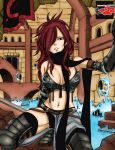  adson_(colorist) body_armor brown_eyes erza_scarlet fairy_tail 