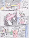  condom humour knuckles_the_echidna rouge_the_bat sonic streled_(artist) text 