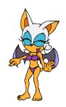  anthro bat breasts cleavage closed_eyes floral_print flower_print full_body furry lipstick panties printed_panties purple_panties rouge_the_bat sega short_hair solo sonic_(series) this_post_has_1_note underwear white_hair wings 