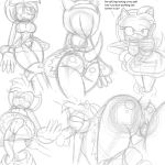 amy_rose anthro anus ass boots bracelet bubble_butt cum embarrassing from_behind furry gloves hairband hairless_pussy jewelry looking_down oral panties panties_around_legs pussy sega short_hair sonic surprise text thong underwear upskirt vaginal