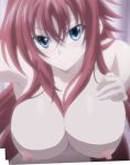  1girl anime ecchi high_school_dxd huge_breasts red_hair redhead rias_gremory 
