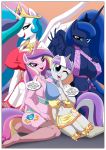  an_apple&#039;s_core_is_always_hardcore big_breasts cheating_wife equestria_untamed humanized imminent_sex large_breasts leggings lingerie looking_at_viewer palcomix princess_cadance princess_celestia princess_luna twilight_velvet 