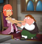 cartoon_avenger family_guy foot lady_redbush lois_griffin peter_griffin shoes_removed sucking toe_sucking