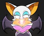  big_breasts breasts cleavage rouge_the_bat sonic_(series) 