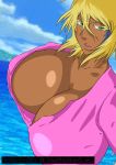  big_breasts bleach breasts cleavage cute-rukia dark_skin halibel tia_harribel tier_harribel 