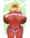  1girl 1girl 4:5 anthro big_breasts breasts candy_kong clothing crescent-blue-zero donkey_kong_(series) furry haplorhine high_res huge_breasts mammal monkey nintendo primate video_games 