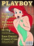  breasts col_kink covering disney magazine_cover playboy playboy_parody playtoon princess_ariel the_little_mermaid 