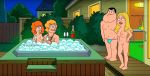  american_dad breasts edit francine_smith hand_on_hip nipples nude shaved_pussy stan_smith thighs 