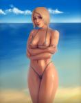  beach bikini blonde slut sweet_josephine wife 