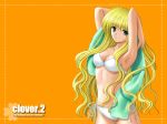 bikini clover_(game_cg) nishimata_aoi orange_body tagme