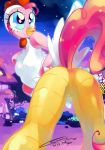 anthro butt cosplay costume friendship_is_magic iopichio my_little_pony pinkie_pie pinkie_pie_(mlp) pussy raised_tail tail