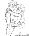 applejack big_macintosh blush breasts brother brother_and_sister freckles friendship_is_magic incest john_joseco long_hair muscle my_little_pony nude short_hair sister smile 