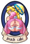  anus ass big_ass big_breasts blonde_hair blue_eyes blush breasts censored crown curvy demien dress earrings exposed female huge_breasts jewelry looking_at_viewer nintendo nipples partially_clothed presenting princess princess_peach puffy_nipples pussy shiny super_mario_bros. torn_clothes voluptuous 