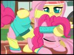  comic fluttershy_(mlp) friendship_is_magic my_little_pony pink_hair pinkie_pie_(mlp) tiarawhy 