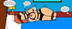  ball_gag blindfold bondage breasts family_guy lois_griffin nipples panties rope thighs 