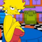  attractive black_eyes breasts grown_up lisa_simpson tagme the_simpsons yellow_skin 