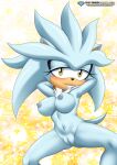  1girl bbmbbf female_only mobius_unleashed palcomix pietro&#039;s_secret_club pussy sega silver_the_hedgehog sonic_(series) sonic_the_hedgehog_(series) vagina 
