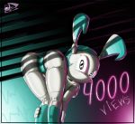  ass jenny_wakeman looking_back my_life_as_a_teenage_robot robot solo twin_tails xj-9 