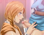 bianca&#039;s_son bianca_(dragon_quest) bianca_whitaker blonde_hair blue_eyes braided_hair dragon_quest dragon_quest_v fellatio hair hair_over_shoulder huge_breasts incest mother_&amp;_son no_name_ninja oral single_braid square_enix