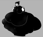  bald bbw big_belly big_breasts creepy_susie goth huge_ass obese smug the_oblongs white_skin wide_hips wig 
