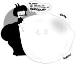 bald creepy_susie goth huge_ass huge_belly ribbon small_breasts spaghettiz the_oblongs thick_thighs vore weight_gain white_skin wig