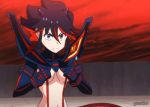  10s anime breasts ecchi edit flashing gif greatho kill_la_kill matoi_ryuuko nipples suspenders 