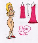 american_dad black_eyes blonde_hair bracelet breasts dragonhorse10 dress francine_smith heart high_heels jewelry lipstick long_hair milf necklace nipples nude pubic_hair pussy red_lipstick shiny shiny_skin smile solo