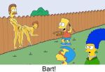  ass bart_simpson funny homerjysimpson marge_simpson ned_flanders the_simpsons yellow_skin 