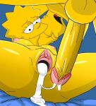  bart_simpson breasts brother_and_sister cum cum_in_pussy erect_clitoris erect_penis evilweazel_(artist) gaping_pussy incest lisa_simpson nipples nude shaved_pussy spread_legs the_simpsons thighs 