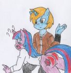 angry ass bent_over blush bottomless cutie_mark embarrassing friendship_is_magic kamehamehadude long_hair my_little_pony over_the_knee red_ass spank spanking surprise tail twilight_sparkle_(mlp)